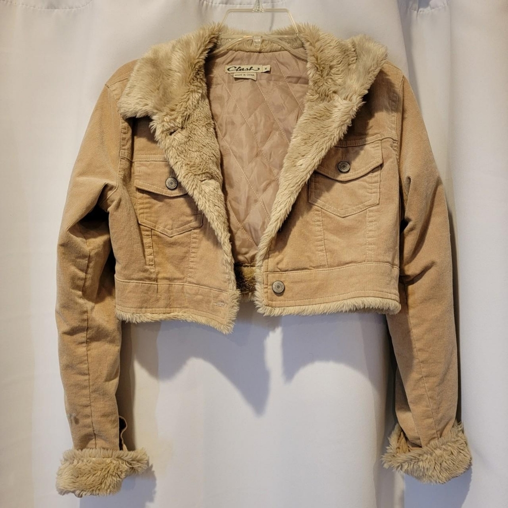 Cropped Beige Jacket